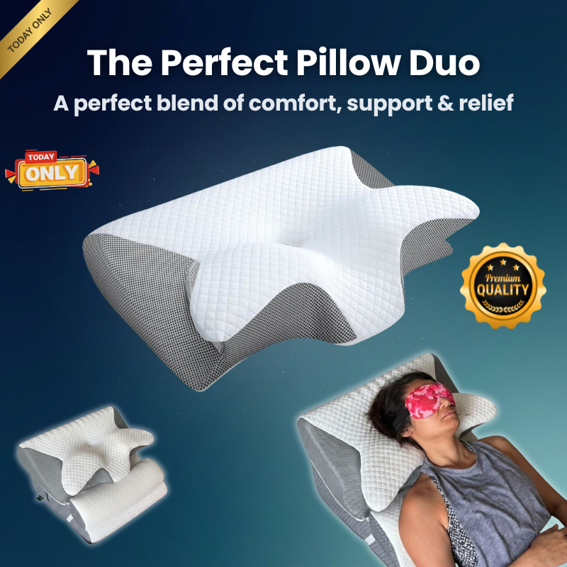 Healpurea 2.0™ Memory Foam Neck Pillow
